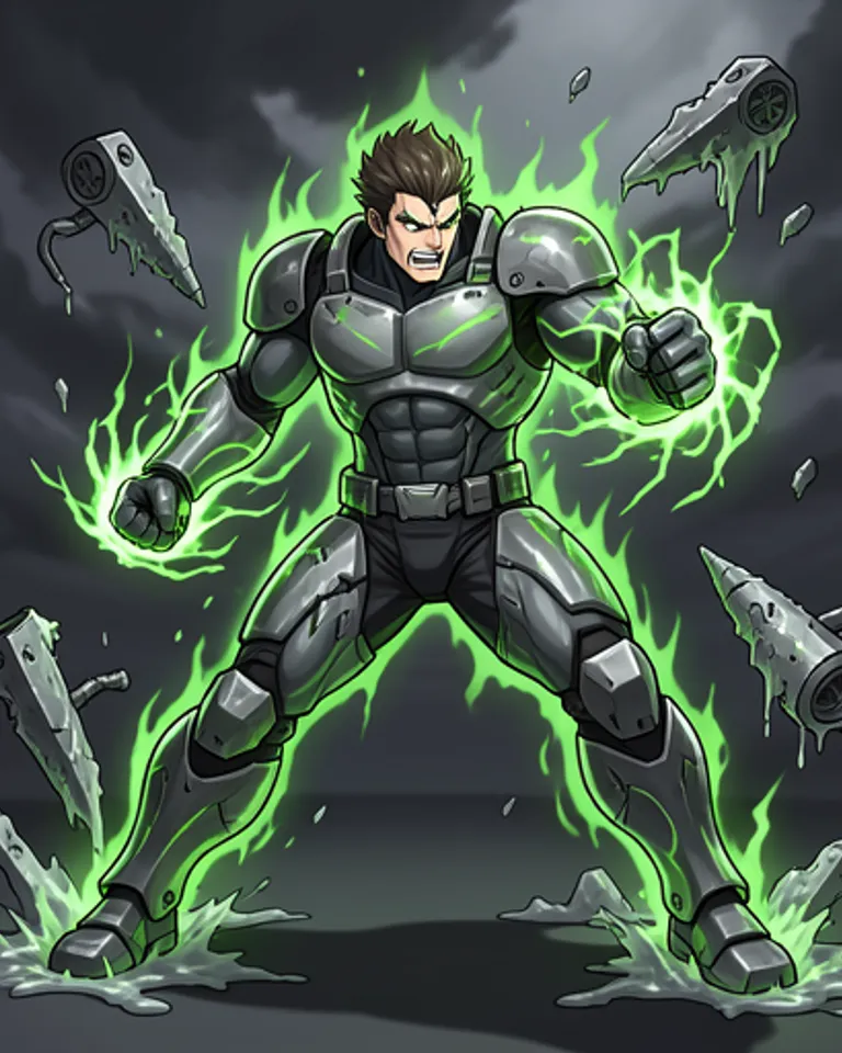 Portrait of Metal Dissolver