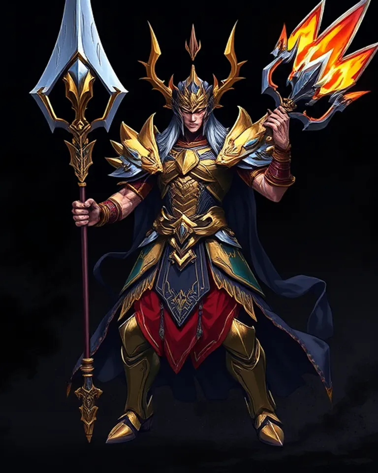 Portrait of Gideon the Eternal Emperor