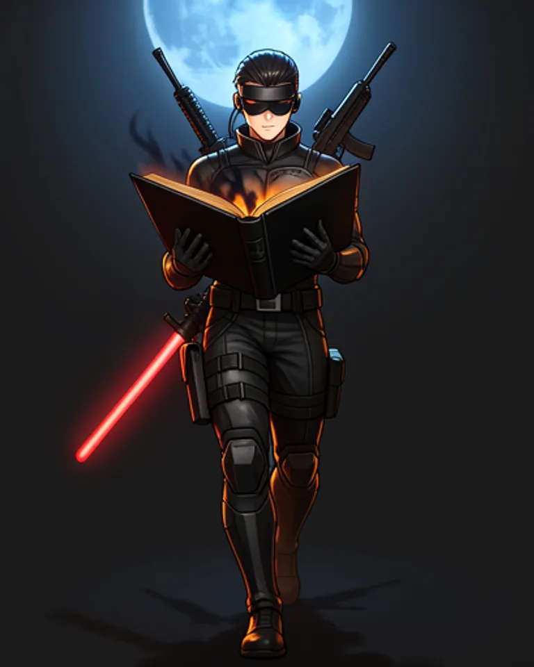 Portrait of Agent Black