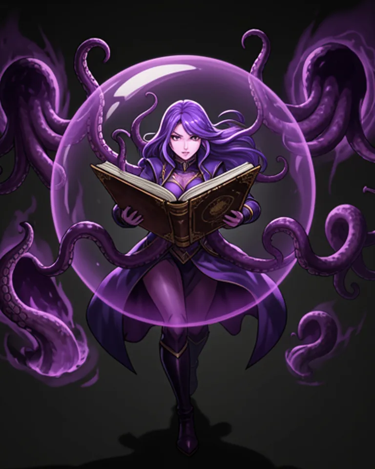 Portrait of Marciana The Eldritch Warlock