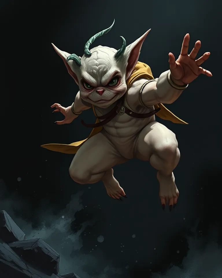 Portrait of Wrinkle sack
