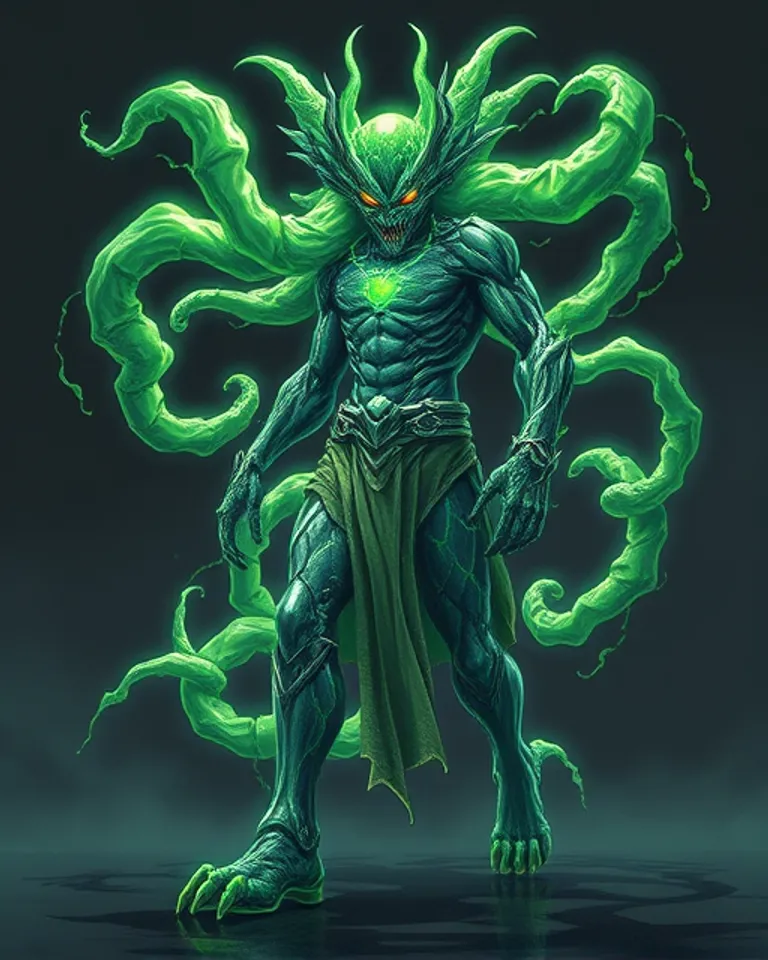 Portrait of The Emerald Blight