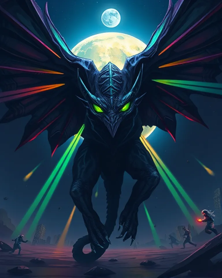 Portrait of godlyboi, Overseer Gargoyle
