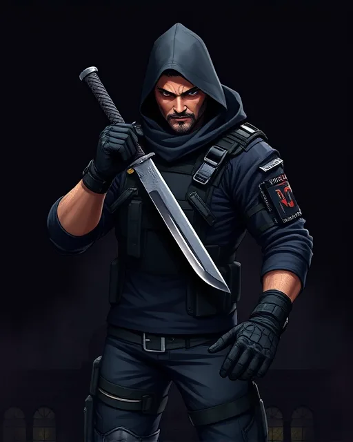 Portrait of Shadow Merc
