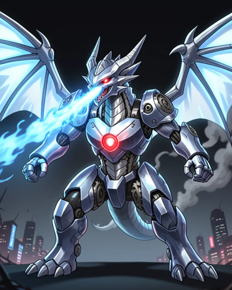 Portrait of Ultimate Mecha Dragon