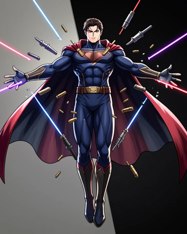 Portrait of The Powered Man