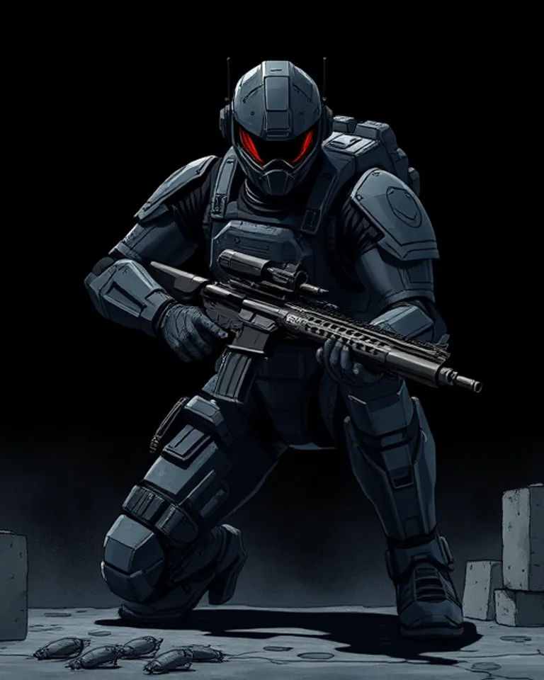 Portrait of Prometheus Blacksite