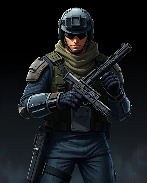 Portrait of Iron Soldier