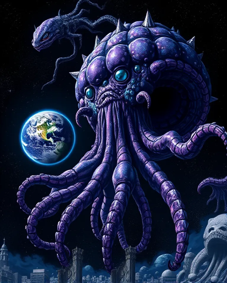 Portrait of Planet Devourer