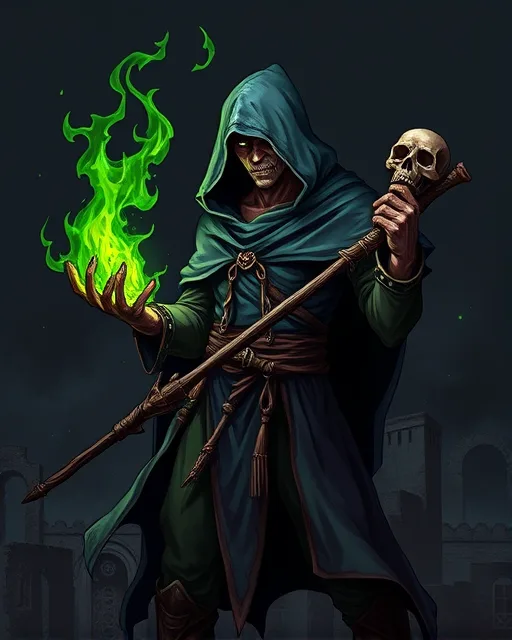 Portrait of Blood Mage