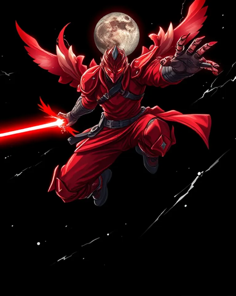 Portrait of Heavens finest soldier