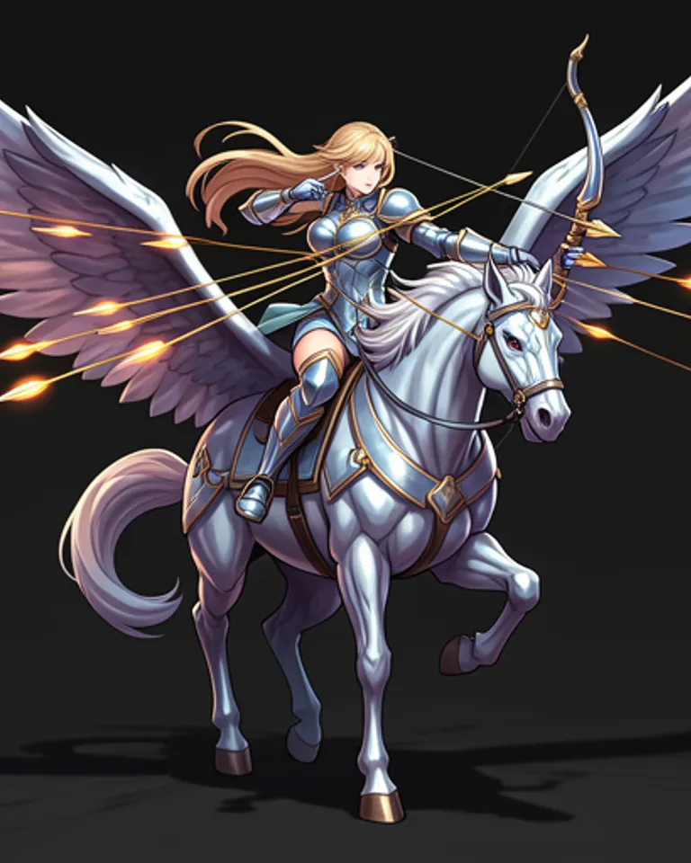 Portrait of Olypimia the Pegasus Knight 