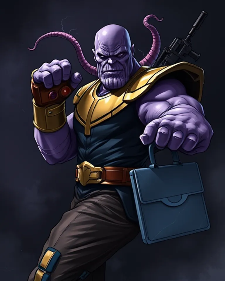 Portrait of Business thanos 