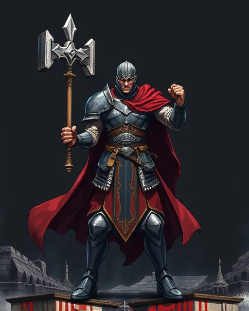 Portrait of Iron Crusader