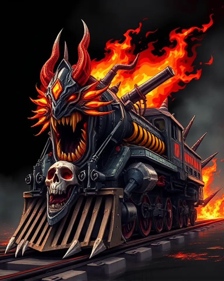 Portrait of Infernal train