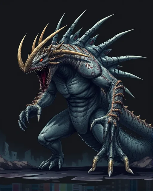 Portrait of Feral Hydra