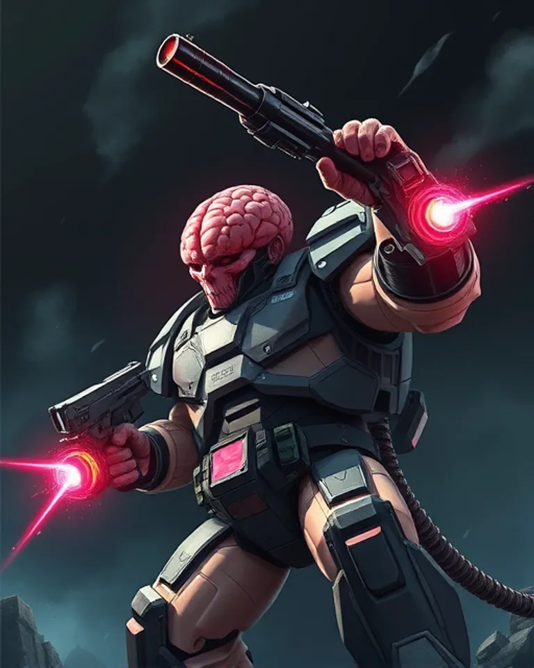 Portrait of Brainiac