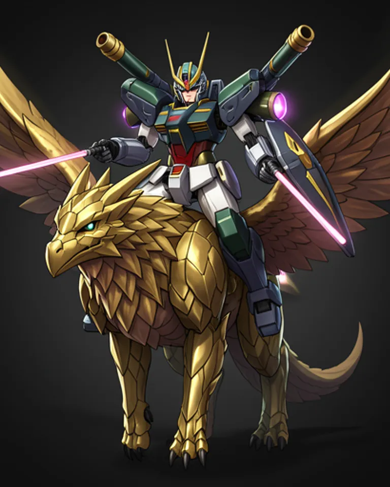 Portrait of Mecha Unit Dragon