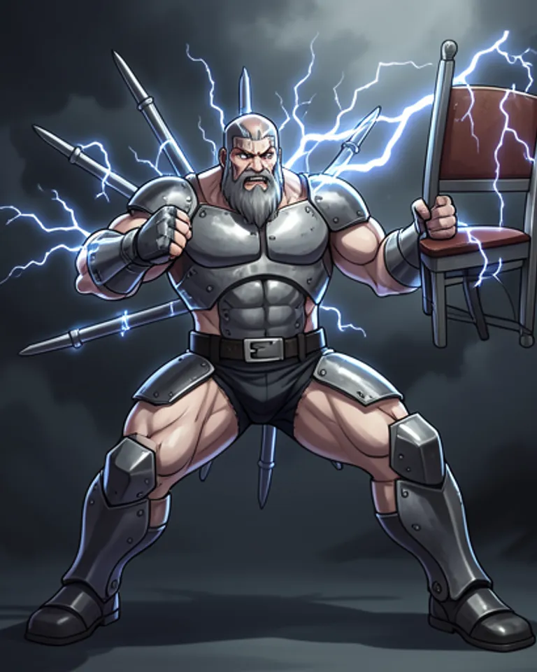 Portrait of The Chair Man