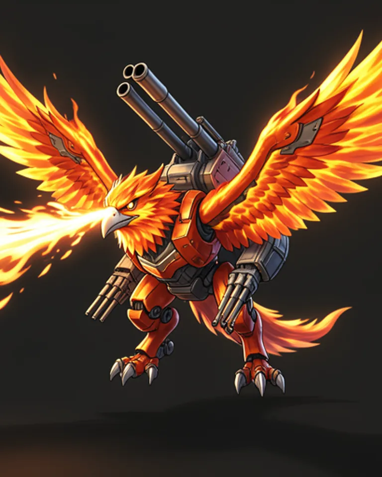 Portrait of Mecha Roc - Phoenix