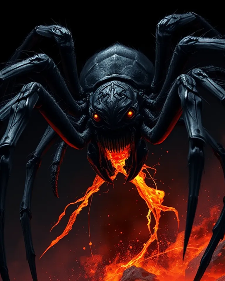 Portrait of Empress Arachia the God Eater