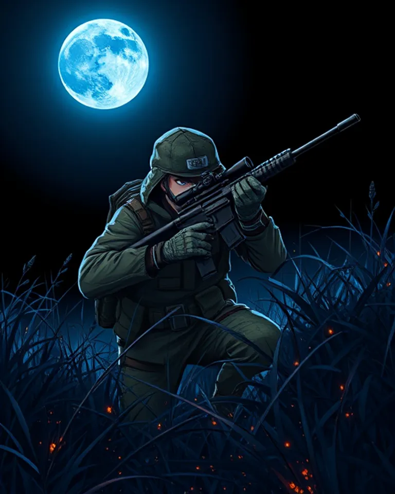 Portrait of Steve the Sniper
