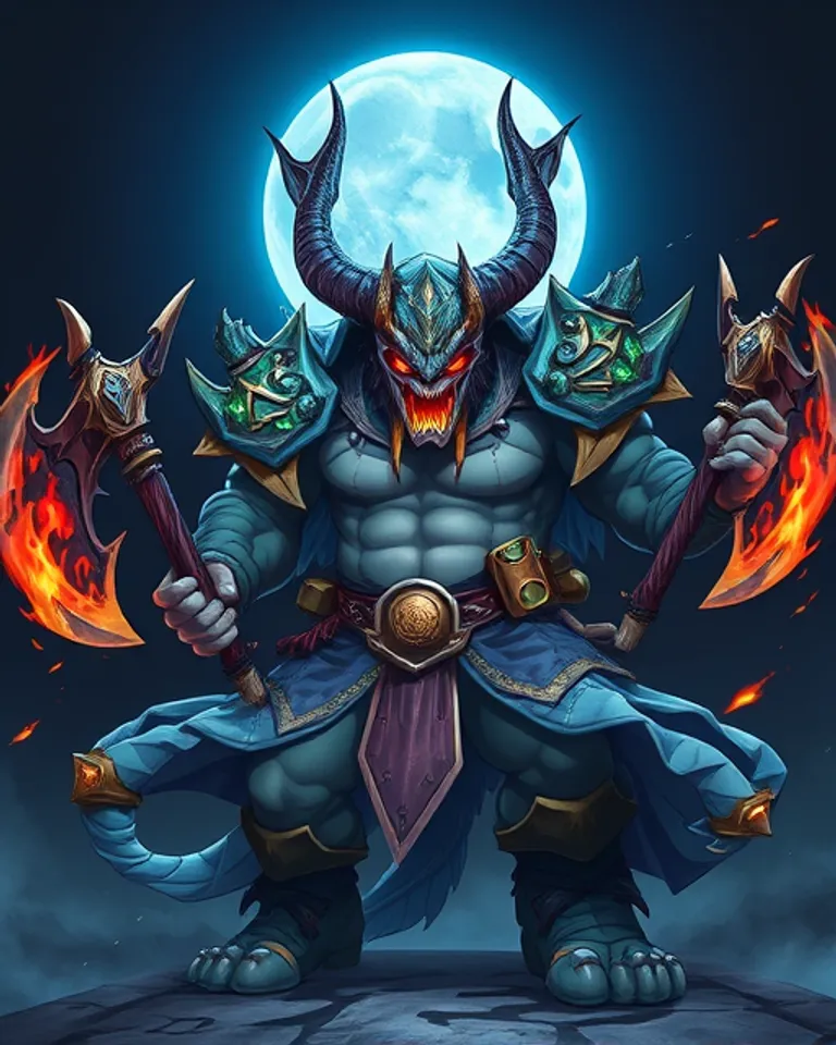 Portrait of Urgal the  Bloat