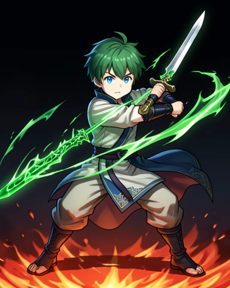 Portrait of fusion ice wind sage
