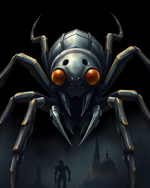 Portrait of Swarm Spider