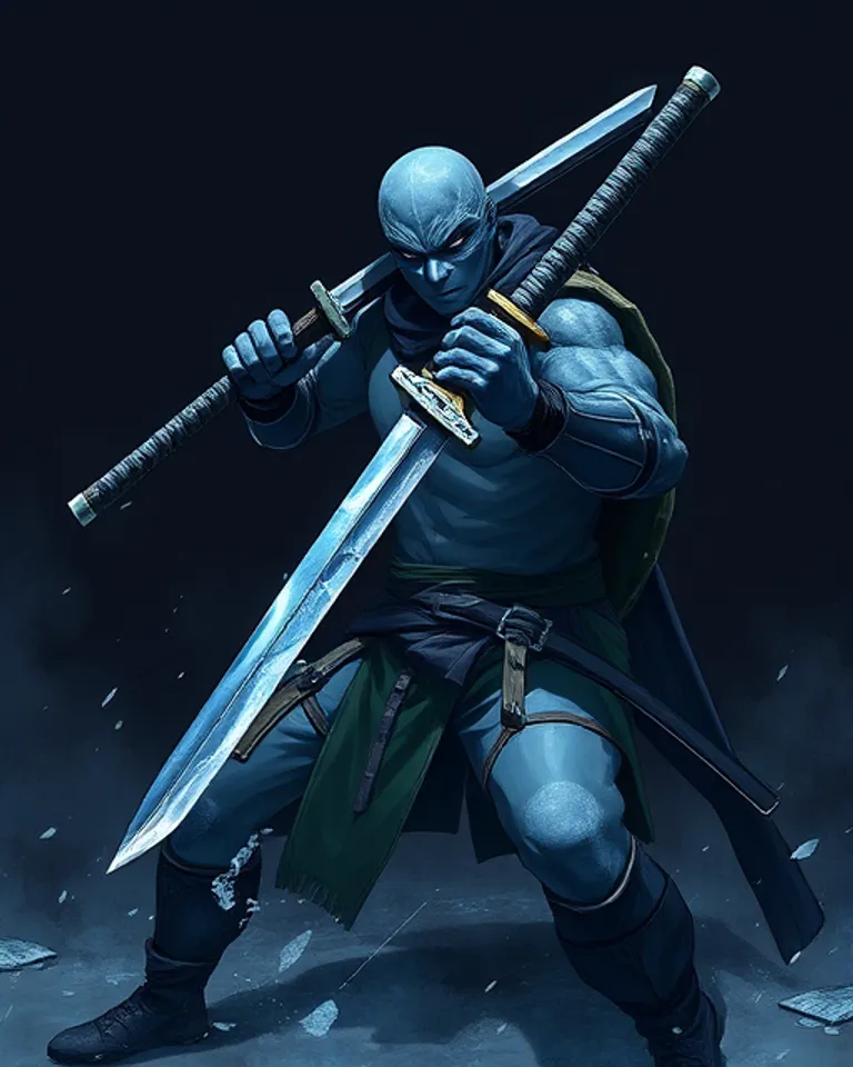 Portrait of The last Ronin