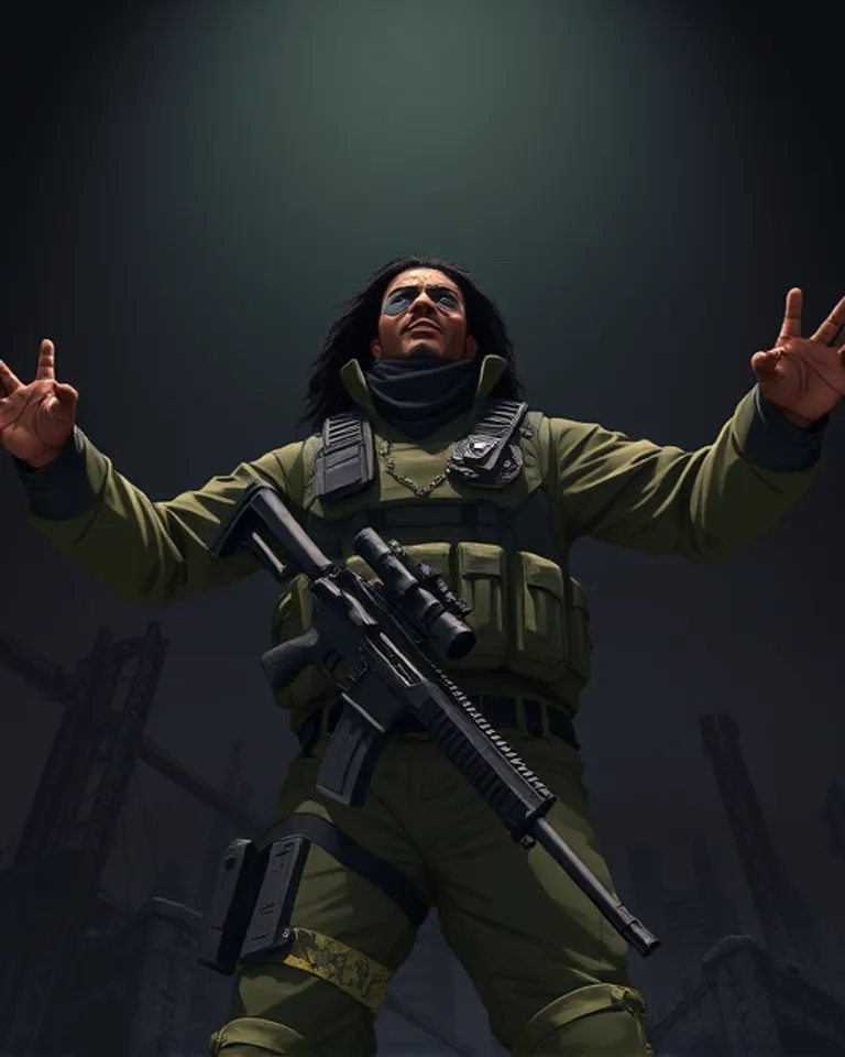 Portrait of Sgt. Black