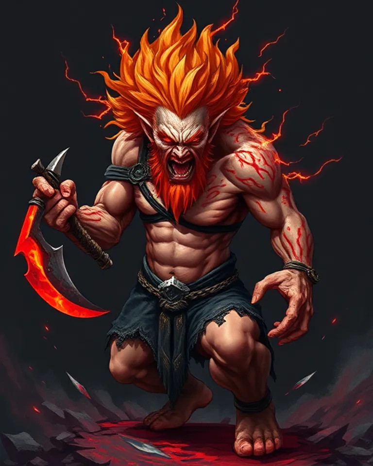 Portrait of Dorthan, the Rage