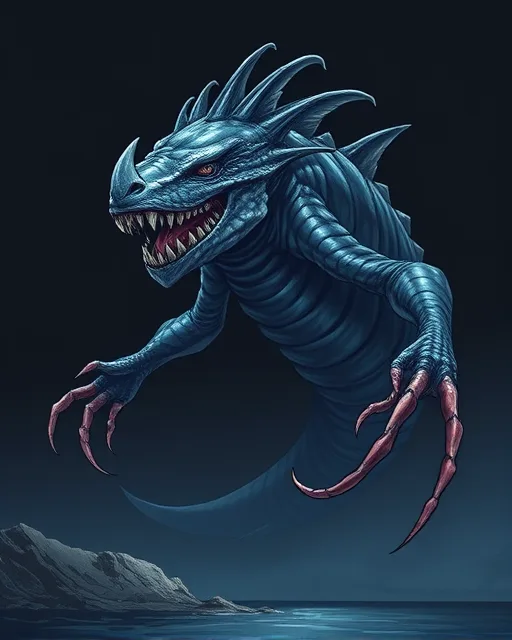 Portrait of Abyssal Leviathan