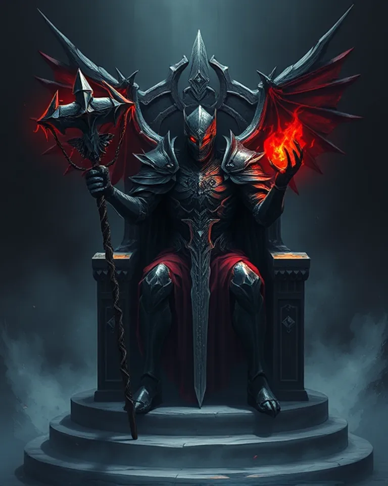 Portrait of The King of Hell