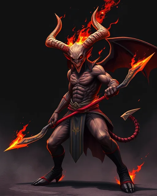 Portrait of Spite Devil