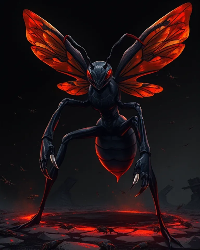 Portrait of Beru, The Monarch Of Ants