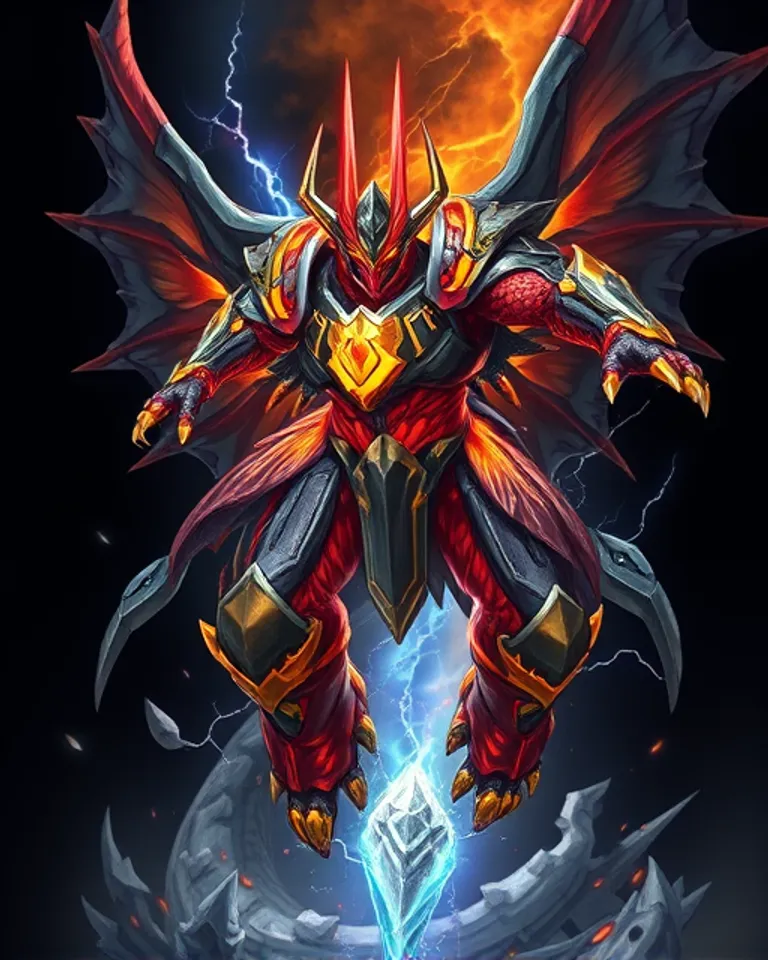 Portrait of Riftbound Storm Titan