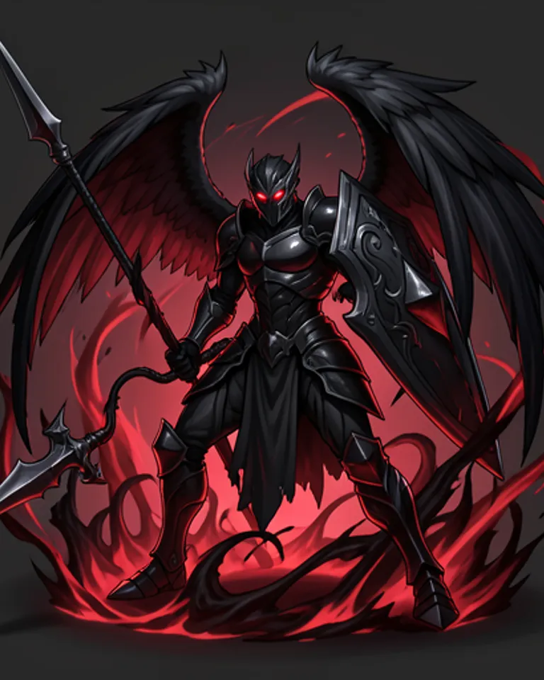 Portrait of The Void Seraph