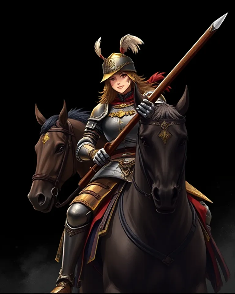 Portrait of Geneva, The Rifleman Rider
