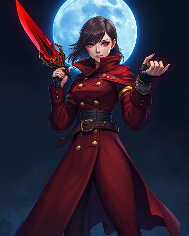 Portrait of Urda the flesh weaver