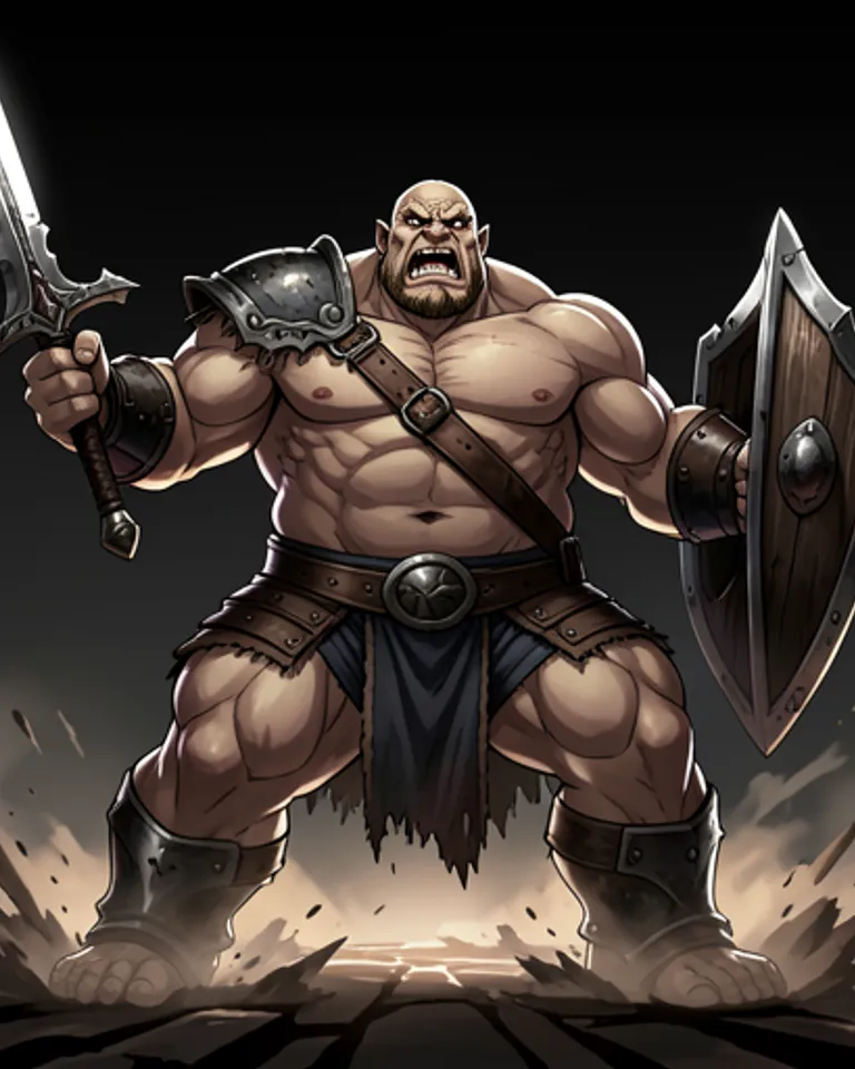 Portrait of Ogron the Wrathful Brute