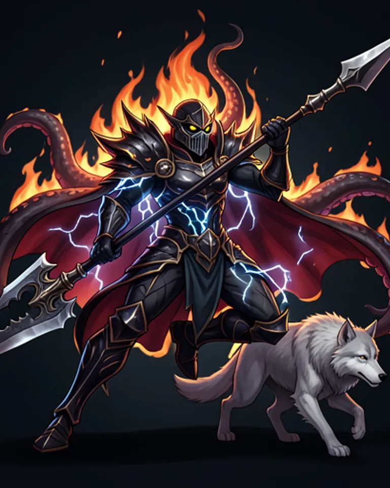 Portrait of Eldritch Runic Knight 