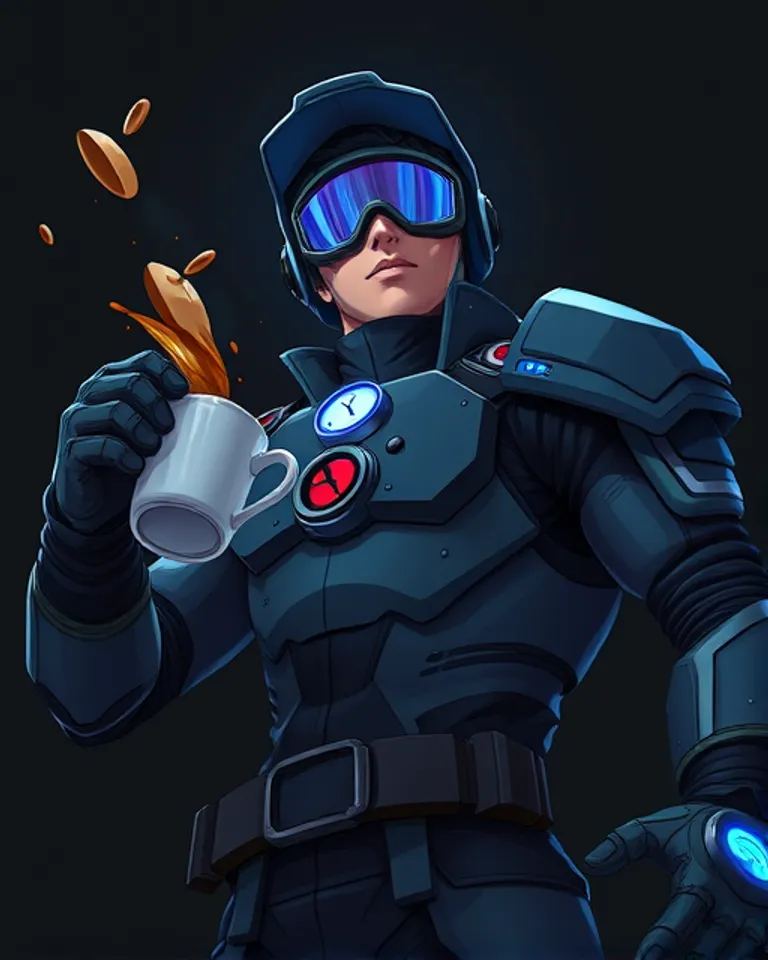 Portrait of Time cop