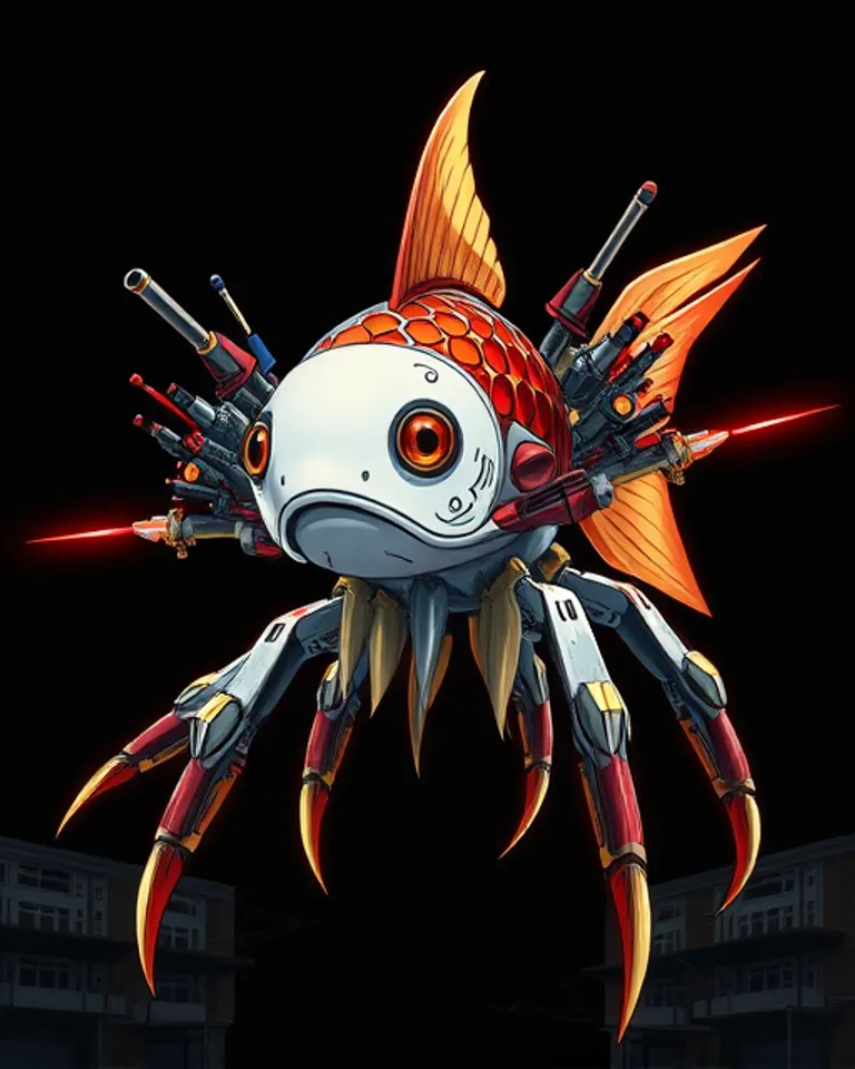 Portrait of Bob the fish