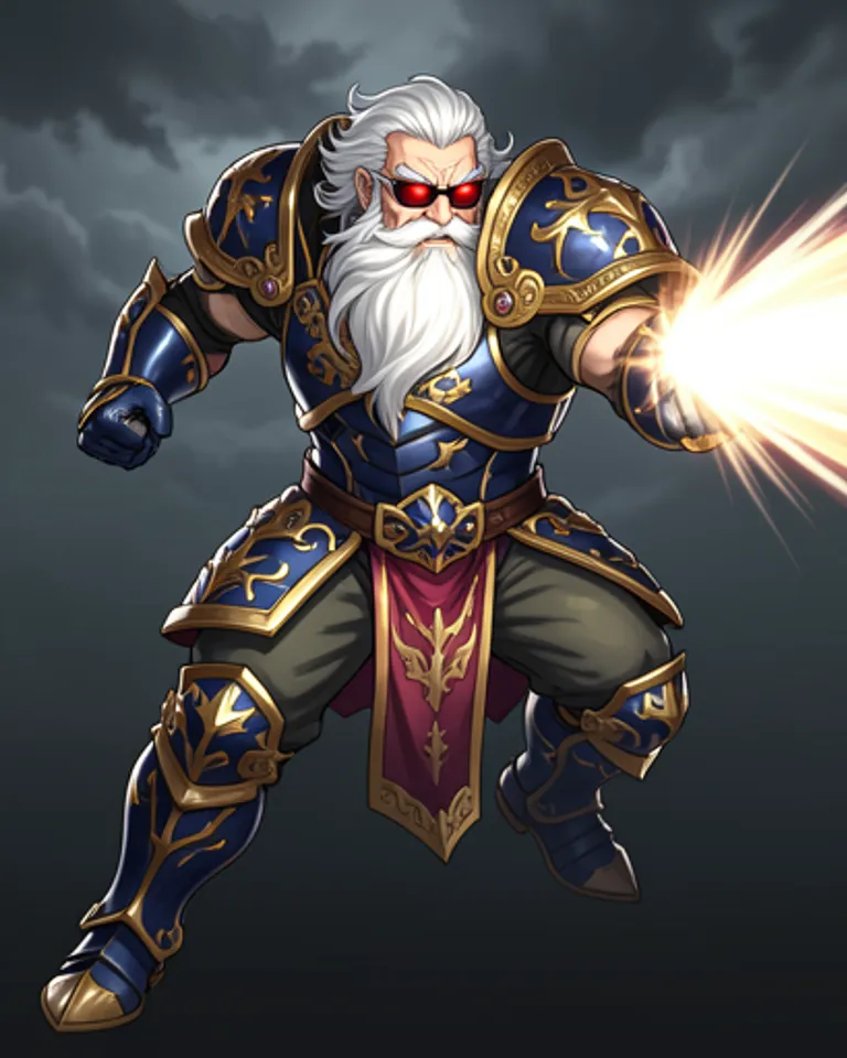 Portrait of Retired God-Killer BACK TO WORK