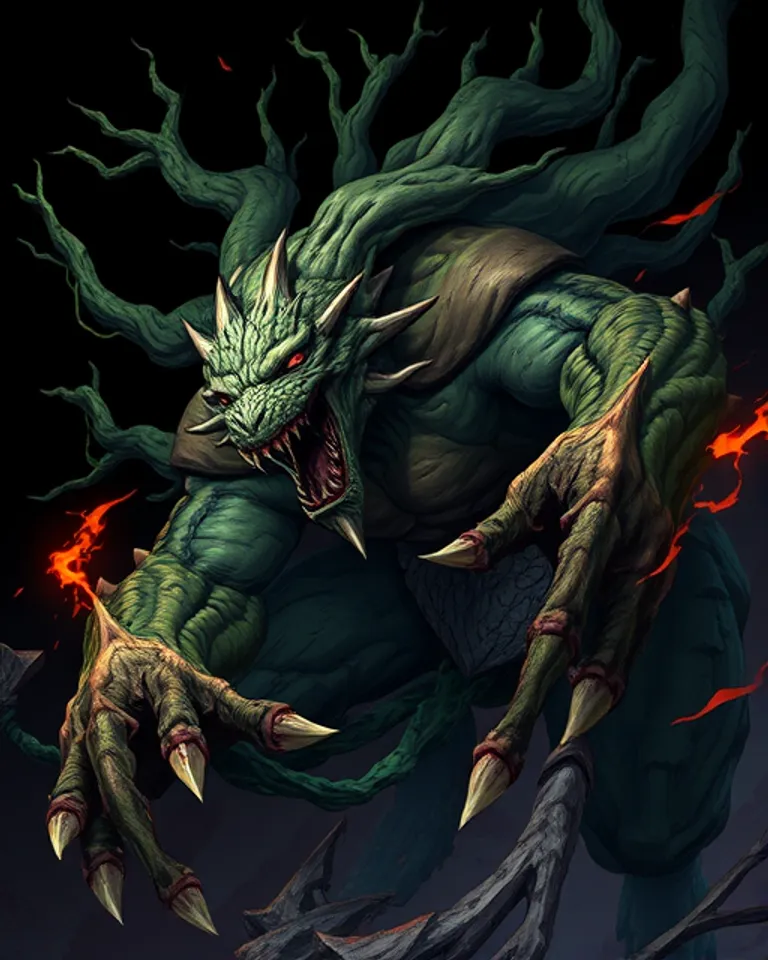 Portrait of Tassarau, The Living Forest