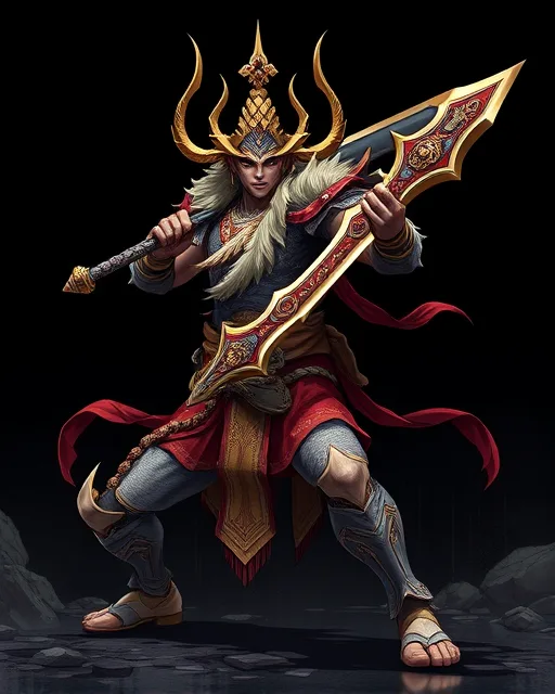 Portrait of Hungry God
