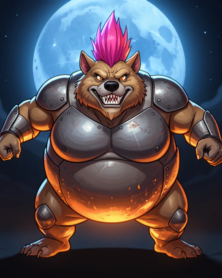 Portrait of Chuckles the Iron Orb
