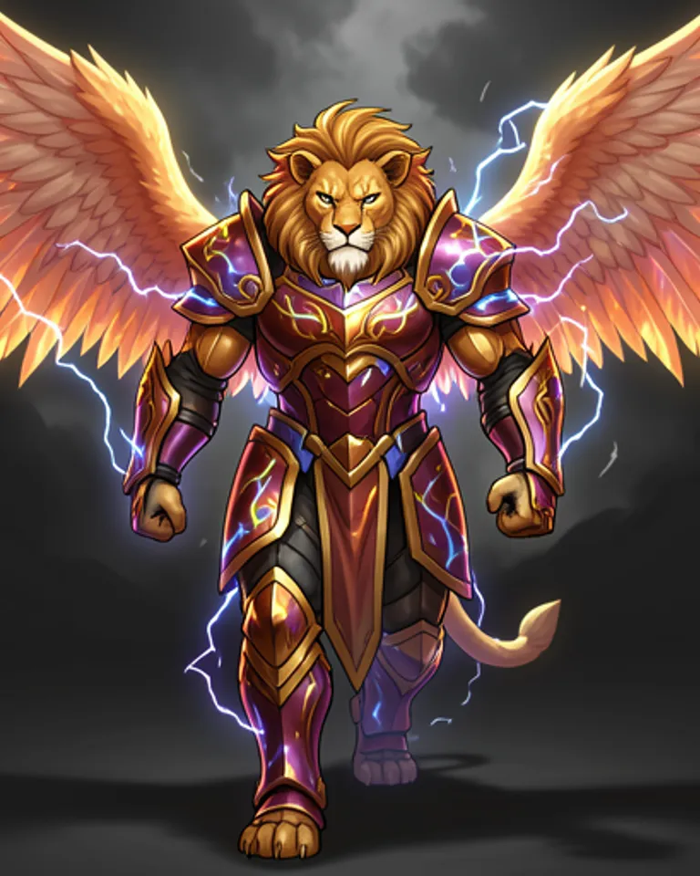 Portrait of Alpha Lionormous Phoenix