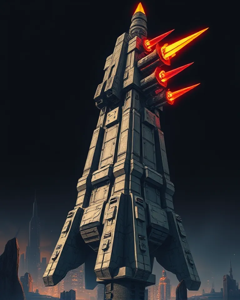 Portrait of The Living Tower